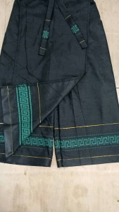 sarung celana anak laki laki tk sd smp. motif setrip emas baru bagus dan kualitas