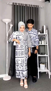 Baju Pasangan Trendy: Baju Tenun Marline Couple & Baju Kondangan Viral