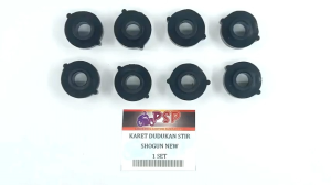 KARET DUDUKAN STIR SHOGUN NEW (Harga per set isi 8) - Karet Ganjal Stang Setir SHOGUN NEW 110
