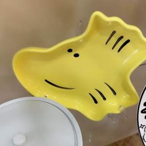 ins史努比卡通简约早餐盘ins Snoopy cartoon simple breakfast plate