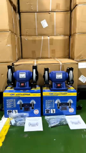 BONCHI มอเตอร์หินเจียร มอเตอร์หินไฟ 5 นิ้ว (125 มม.) / 6 นิ้ว (150 มม.) Bench Grinder แท่นเจียร เครื่องเจียรตั้งโต๊ะ