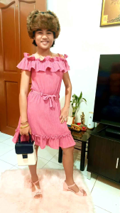 Nathalia Dress for kids 8-13yrs old