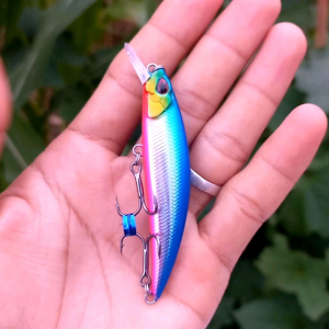 UMPAN MINOW CASTING Gold Blue Pink  60S/70s/80s Sinking Ultralight