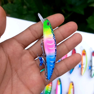 UMPAN MINOW CASTING PINK SUNNU 60S/70s/80s Sinking Ultralight