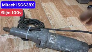 Máy mài khuôn Mitachi - hàng bãi Nhật dùng điện 100-110Volt đầu kẹp cốt 6mm