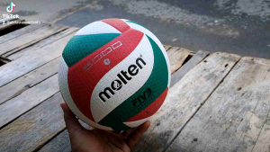 BOLA VOLI MOLTEN TERLARIS FREE DOP JARING BOLA DAN POMPA MINI