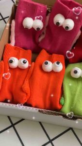 Tất nắm tay nam châm cho bé 5-8 tuổi siêu cute