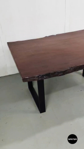 DGT313. Chengal Emas Solid Wood Dining Table/ Tea Table (6 seater)