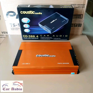 Power Mobil 4 Chanel Power COUSTIC CO 388.4 Channel Amplifier High Quality Low Budget