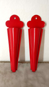 ที่ปักธูปหน้าบ้านสามเหลี่ยม(หมึ้งซิ้ง)ราคาคู่ละ35บ. ขนาด3.5*12ซม.