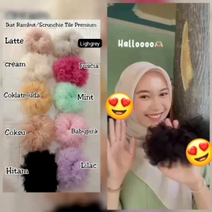 Ikat rambut/tali rambut scunchrie