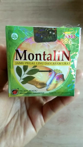 MONTALIN HERBAL CAPSULE 1BOX 10SACHETS