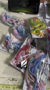 Gantungan Macrame Keychain: Aksesoris Tas & Kunci