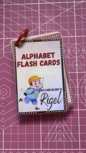Toddler Flash Cards Alphabet Numbers Colors and Shapes Educational Learning Toys for Kids
