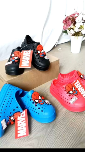 คัชชูเด็ก NML38 spider man สไปร์เดอร์แมน สุดน่ารักงานนุ่มพื้นนิ่มใส่สบายขนาด 25-30 ใส่สบายเท้าลิขท์แท้