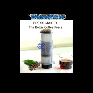 iCafilas Aeropress Kopi Espresso Manual Portable Coffee Maker 300ml