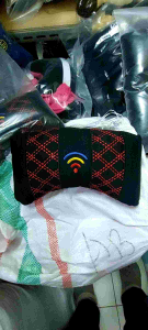 Bantal Mobil Murah Bordir Kain Benang 1 pc