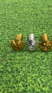 ☑️DISC BOLTS DOTTED GOLD 8x20 (PER PIECE) STAINLESS