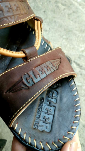 Sendal slide pria kulit sapi 100% sandal awet dan kuat