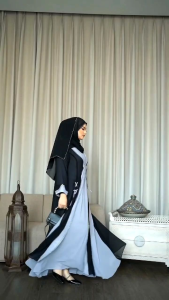 zeline dress set outer jilbab Payet by almeyra premium