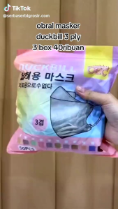 DUCKBIL MIX WARNA WARNI ISI 50