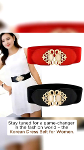 Ladies Belt for Dress Elastic Waistband Belt Women Fashion Belt up to 40 Inch