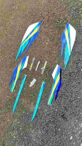 Striping Honda Gl Pro tahun 1997 Lis Body Glpro Sticker Gl Detail percis ori Hijau lis Kuning