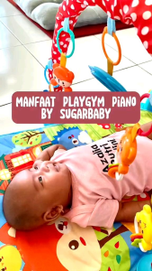 Baby Fitness Piano / Playgym Mainan Bayi Rattle Playmate Musik Piano Babygym Berkualitas Premium KIDS LAND