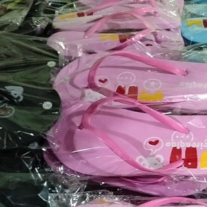 Sandal Jepit Wanita | Flip Flop The Cat09 Lucu