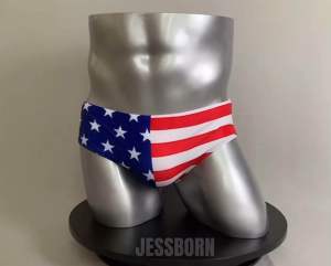 Quần Bơi Nam Hoạ Tiết Cờ Mỹ Thời Trang Đi Biển Phong Cách Âu Mỹ Thể Thao Mùa Hè