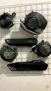 Cover Tutup Kipas Fan Carbon Mio M3, Beat FI, Dulexe, Scoopy Genio & Carbu