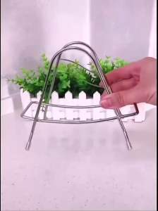 Chopping Board Holder Rack Rak Papan Pemotong不锈钢刀架厨房用品置物架刀座放菜刀架砧板架多功能菜板架锅盖架