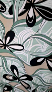 ผ้ายืด เกาหลี เนื้อITY พิมลายผ้าหน้ากว้าง60"เป็นผ้าม้วนตัดแบ่งเป็นเมตรลาย สวย