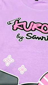 KFS 139 Atasan Baju Kaos Kuromi Anak Perempuan 1 Sampai 10 Tahun