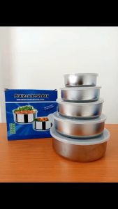 (BUBBLEWRAP) PROTECT FRESH BOX RANTANG BERANAK 5IN1 STAINLESS