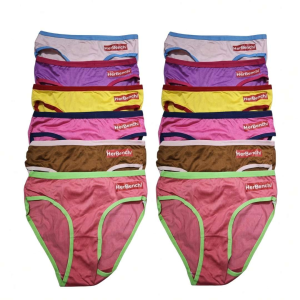 12 / 6 pcs Panty for girls Teens ( 8-20 years Old