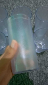 (500ML - 1PCS) Gelas Plastik Tebal Premium / Gelas ES TEH / Gelas Bening / Gelas Tahan Banting dan Pecah