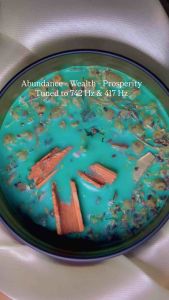 Abundance Wealth Prosperity Candle