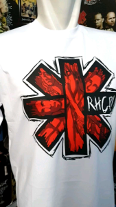 Kaos Distro Lengan Pendek RED HOT CHILI PEPPERS Premium T-shirt Band Rock bahan Cotton Combad 24s Kaos Distro Pria