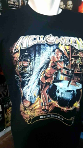Kaos Distro Pria HELLOWEEN BETER THAN RAW Premium T-shirt bahan Cotton Combad 24s Kaos music Metal