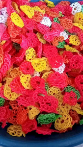KERUPUK SEBLAK MAWAR MINI WARNA WARNI 500gram