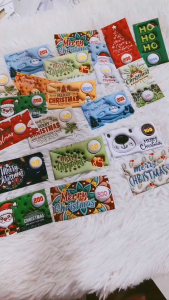 3D CHRISTMAS SCRATCH CARD FOR PARTY GAMES GIFTS - ASSORTED DESIGN 10pcs per pack