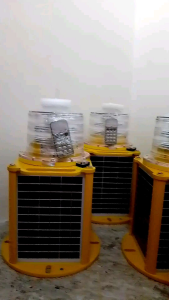 LAMPU SUAR SOLAR PANEL TYPE MODEL: GS-LS/S VISUAL RANGE 6 NAUTICAL MILE