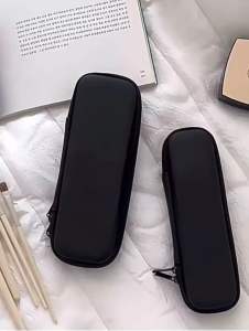 Hộp đựng cọ bằng da túi da đựng cọ trang điểm có khoá