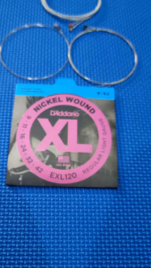 Daddario Electric Guitar strings 1 set EXL120