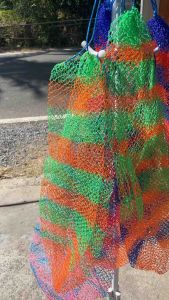 ถุงตาข่าย ทำจากเชือกไนลอน