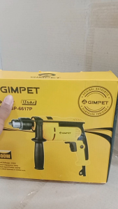 GIMPET GP-617P: Mesin Bor Listrik 13 mm Impact dengan Kecepatan Variabel
