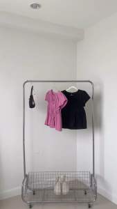 (S-2XL) CHAWY Mali cute cotton blouse 🍅🧤 C4562 เสื้อเบลาส์ เสื้อเบลาส์มินิมอล มี 3 สี ม่วง ดำ ขาว