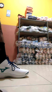 Sepatu Mizuno Volly Ball / Mizuno Wave Momentum 2 Mid / Sepatu Voli Berdecit / Terbaru 2024 Viral