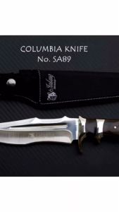 มีดเดินป่า Columbia SA89 รุ่น Shadow fang พร้อมซองไนลอน